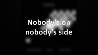 Chess - Nobody's Side (Official Karaoke with backing vocals)