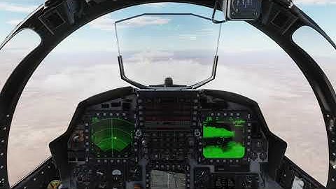 DCS F-15E Strike Eagle | APG-70 A/G radar Part 2: Ground Moving target