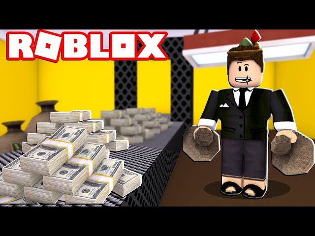 FÁBRICA DE DINHEIRO NO ROBLOX!! FIQUEI RICO ? (Bank Tycoon) 