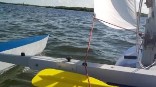 Slingshot 16 'Solo' Trimaran w/ Jib