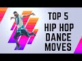Top 5 Hip Hop Dance Steps / Saurabh Bhatti / Hip Hop tutorial Part 1