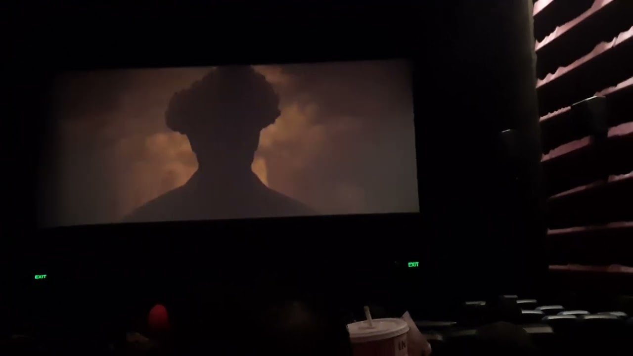 End credit scene of Antman and the wasp quantumania theatre Reaction 