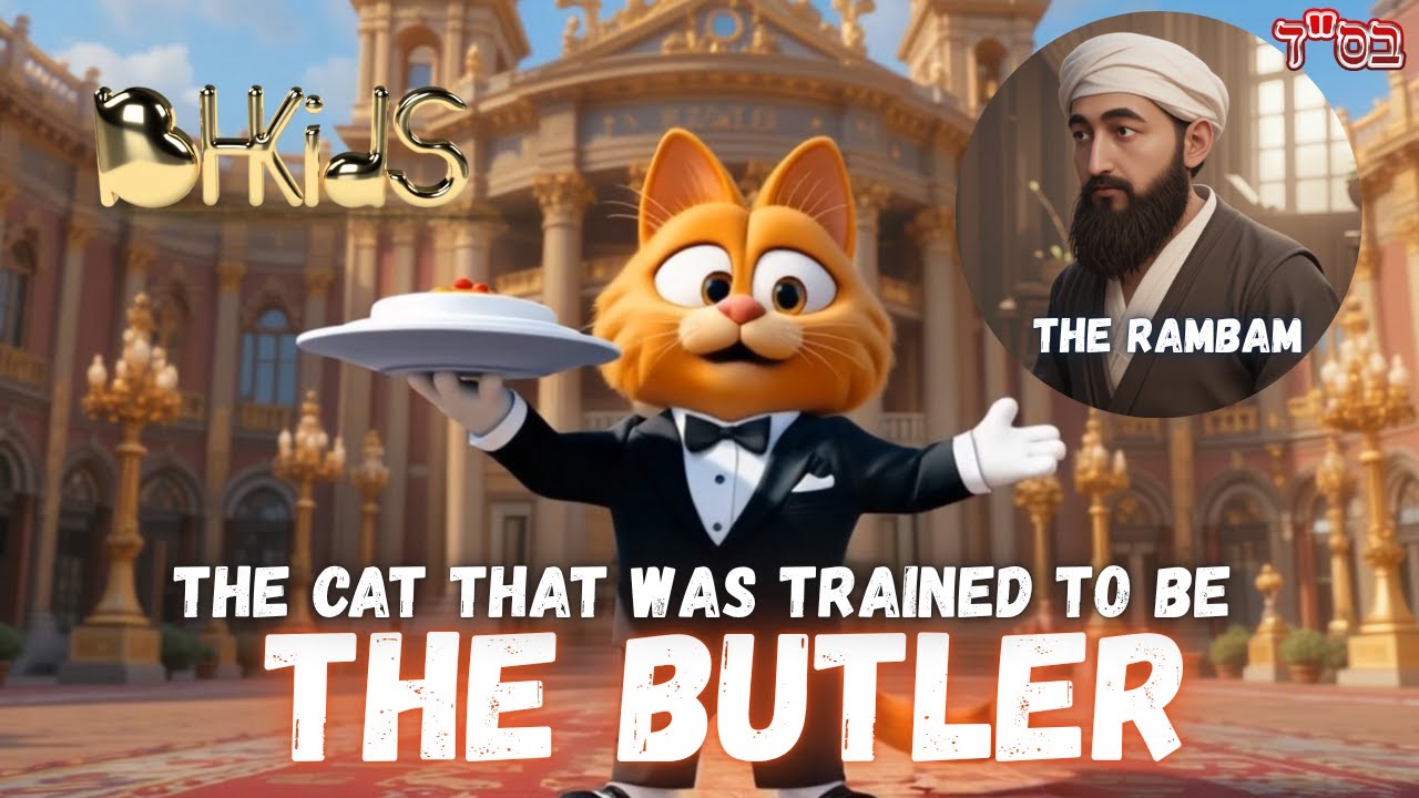 The Cat Butler | TORAH FOR KIDS AI