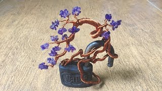 [Bonsai Handmade] Mini Bonsai Tree On The Padlocks