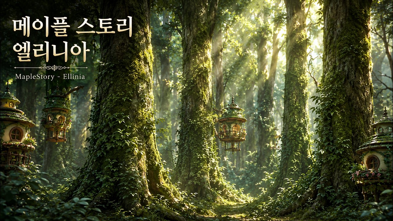 메이플스토리(MapleStory)【엘리니아(Ellinia)】OST [AI커버/가사] - YouTube