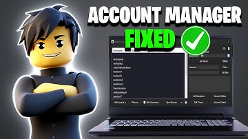 How To Fix Roblox Account Manager Not Working | Step By Step Guide