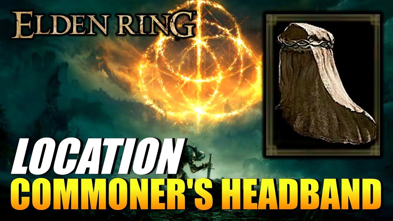 Elden Ring Commoner's Headband Location (Helmet) YouTube