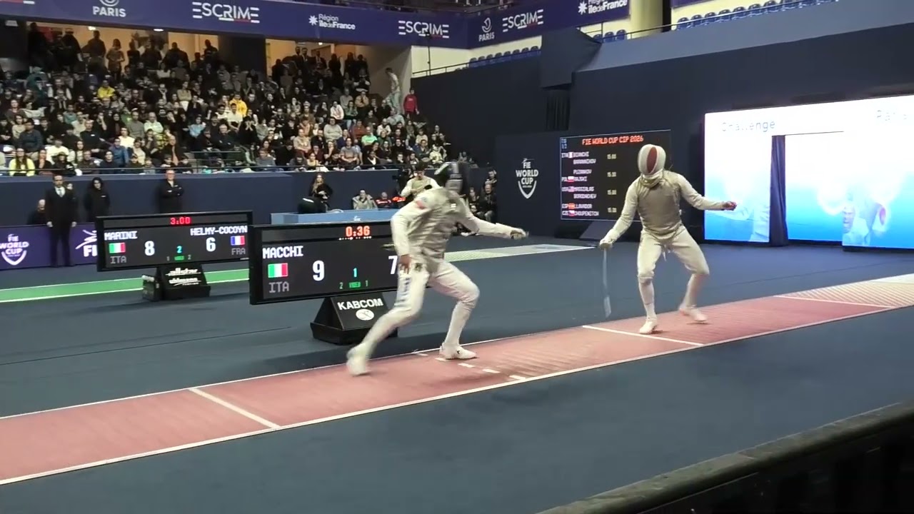 CIP World Cup 2026 SMF - L16 - Filippo Macchi ITA v Wallerand Roger FRA