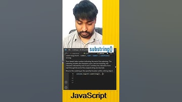 SubString Method in JavaScript