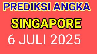 SINGAPORE MAIN NUMBER PREDICTION TODAY JULY 6, 2025
