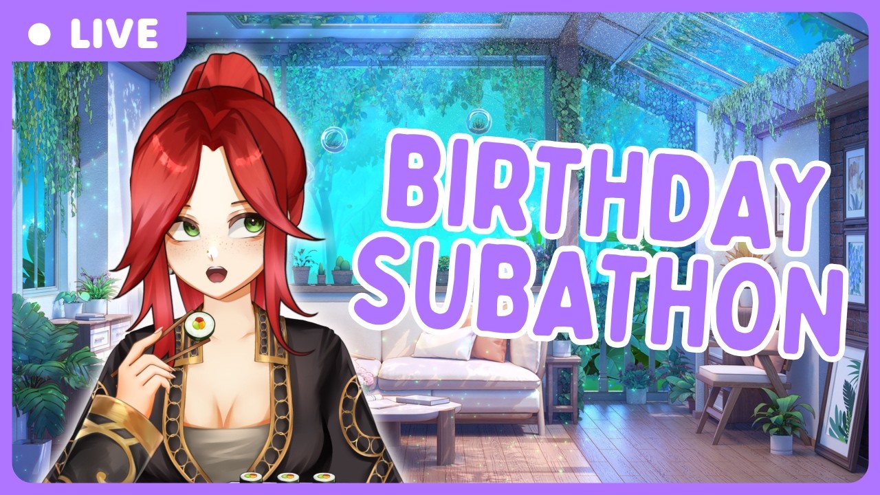 Birthday Subathon Day 6 | Newbie Warframe Gamer + Other Stuff Later