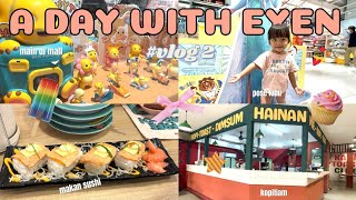 DAYS IN MY LIFE🍦| aunty-niece day out, kopitiam, timezone, main di mall, & makan enak !!!