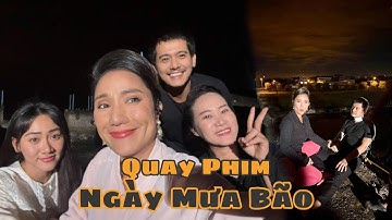 ĐI QUAY PHIM trời mưa bão CÁT TƯỜNG trúng gió - Đưa BA MẸ đi xem phim VIỆT NAM!!!
