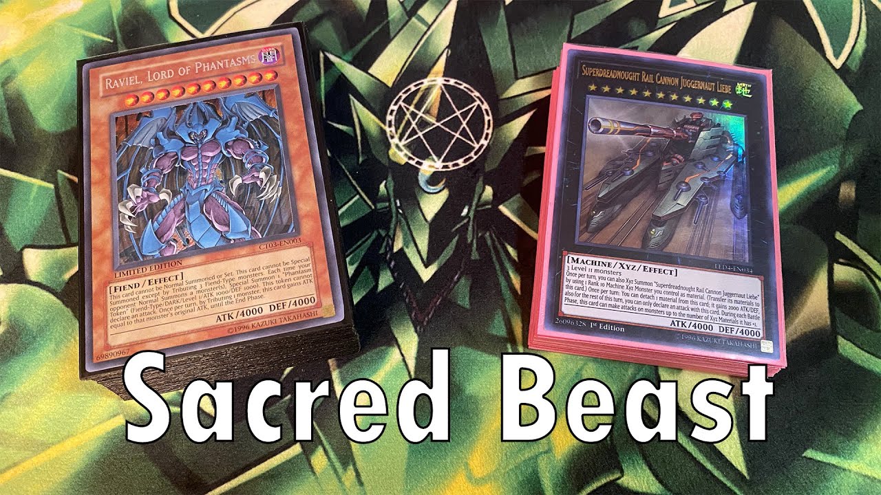 YuGiOh Sacred Beast Deck Profile YouTube