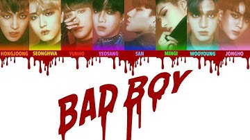 How ATEEZ Would Sing "Bad Boy" By RED VELVET (Color Coded Lyrics Eng/Rom/Han/가사)