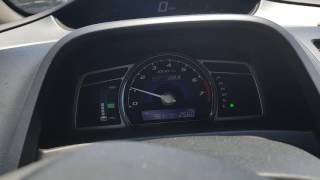 How to Charge Honda Civic Hybrid IMA battery in "L" Mode / Gear