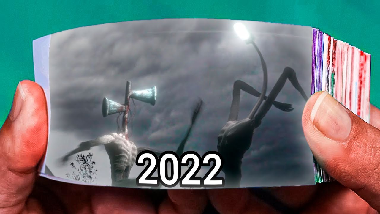 Evolution Of Siren Head VS Light Head Flipbook Animation