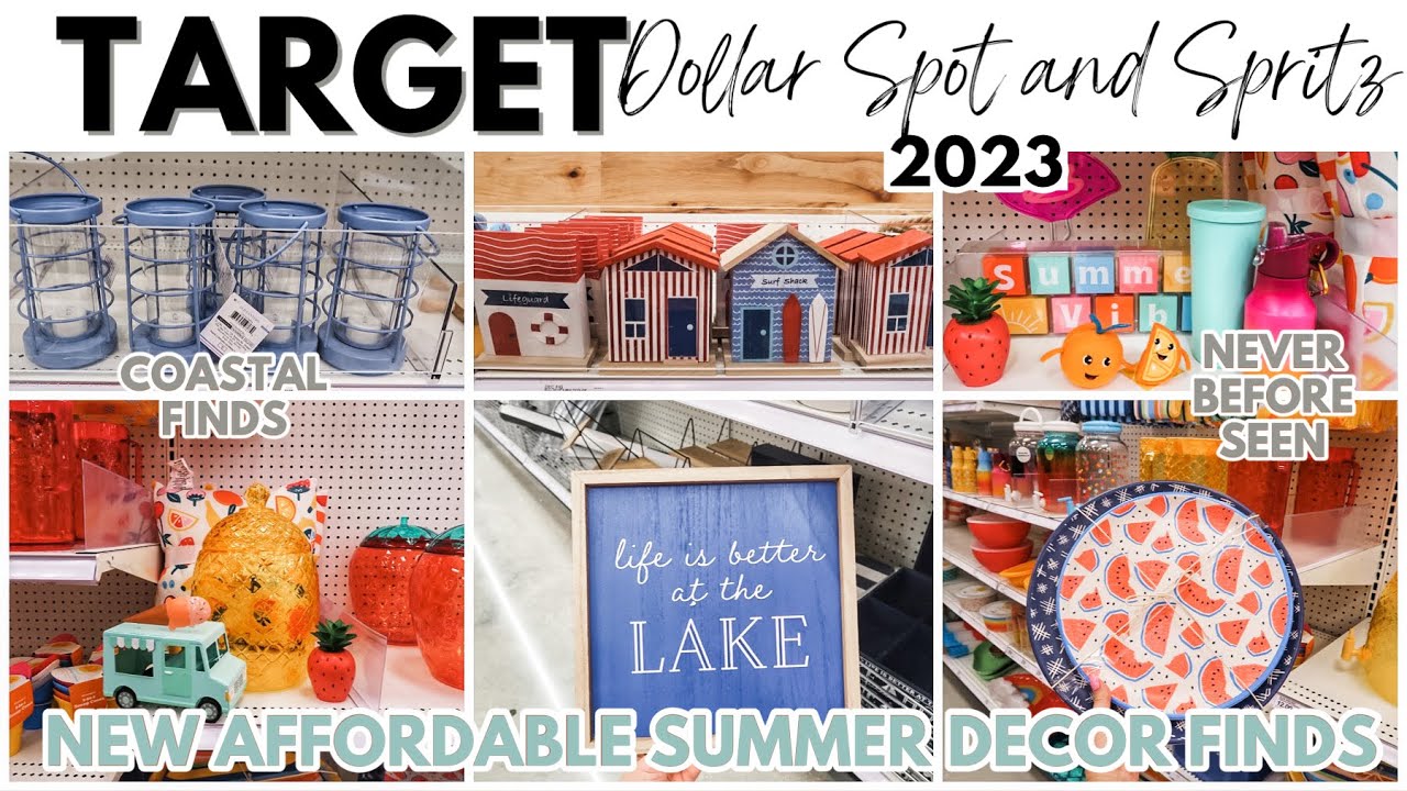 *AMAZING* 😍 TARGET DOLLAR SPOT 2023 | TARGET DOLLAR SPOT SUMMER DECOR SHOP WITH ME 2023