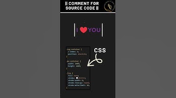 I Love You Animation | HTML CSS  JS | #shorts #viral #htmlcss #animation