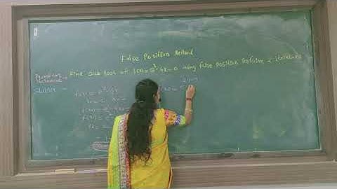 False Position Method