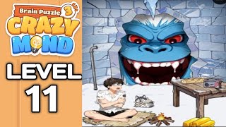 Brain puzzle 3: Crazy Mind level 11 walkthrough solution 