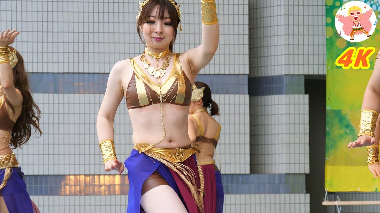 【4K】アラビアンフェス #5　E-chan Bellydance Studio maru　Belly Dance in Japan