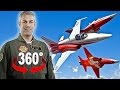 360° cockpit view | Pilot «Gandalf» explains how to fly a fighter jet