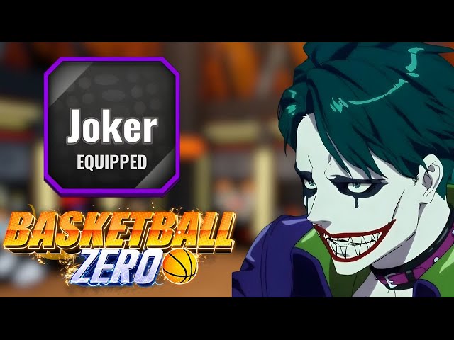 JOKER D 零-ZERO- Mi/No MF LIMITED JOKER STYLE SHOWCASE AND GAMEPLAY | Basketball Zero - YouTube