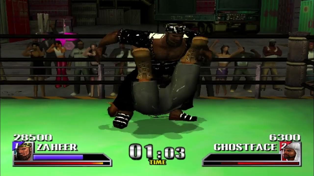 Def Jam Vendetta Zaheer vs Ghostface Killah The Warehouse (Mod)(Hard