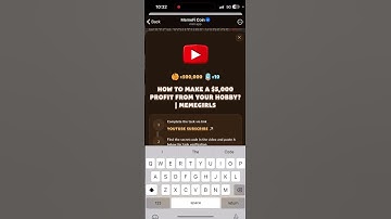 HOW TO MAKE A $5,000 PROFIT FROM YOUR HOBBY? I MEMEGIRLS |MEMEFI New Video Code