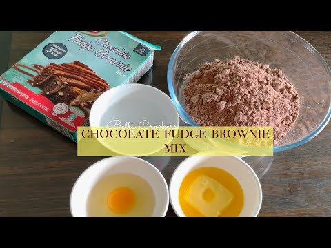 [TRIED IT] Betty Crocker Chocolate Fudge Brownie Mix
