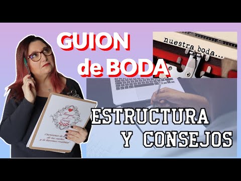 GUION DE BODA consejos y estructura | Crea tu Ceremonia de boda