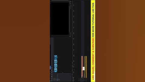 Cinematic Text Animation in Powerdirector #shorts