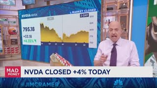 Nvidia is going from being the star of the show to the goat of the game, says Jim Cramer