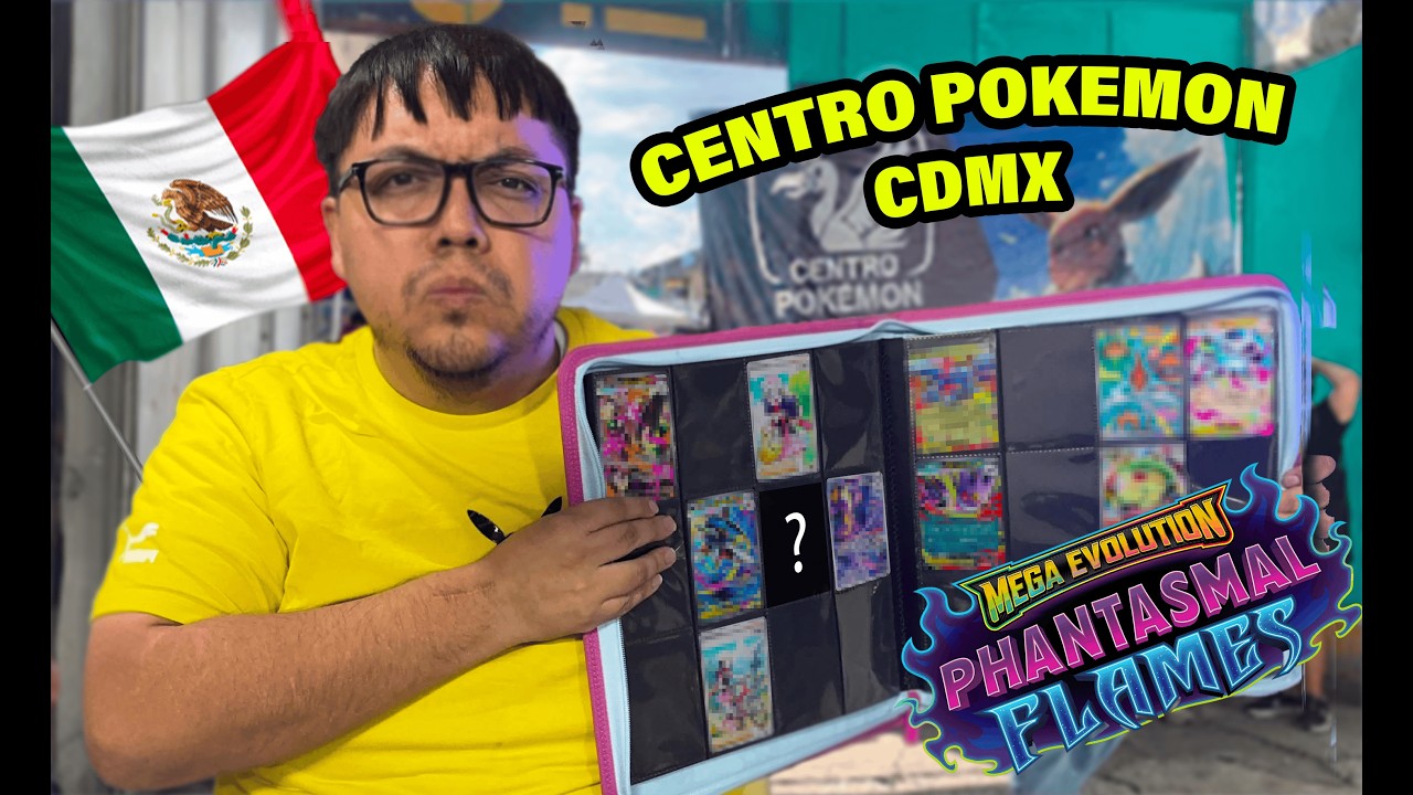 COMPLETÉ el MASTER SET de  PHANTASMAL FLAMES en el PokeCenter de CDMX  🇲🇽