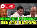 Live senate hearing part 4 morales kukulong sa nbi