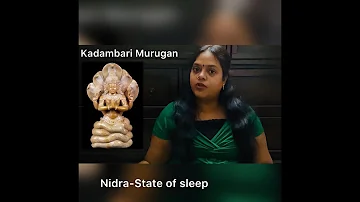 Sleep VS Meditation | Patanjali Yoga Sutra | Tamil | Kadambari Murugan