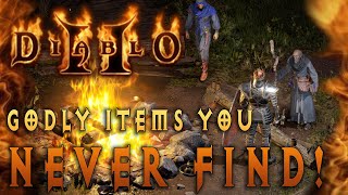 5 Items Most Diablo 2 Players NEVER Find | The Golden Grail List