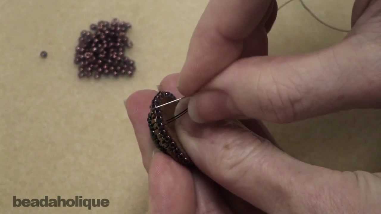 Bead Embroidery Series - #1 The Basics- 4 Methods of attaching