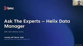 Webinar: Ask The Experts Session - Helix Data Manager
