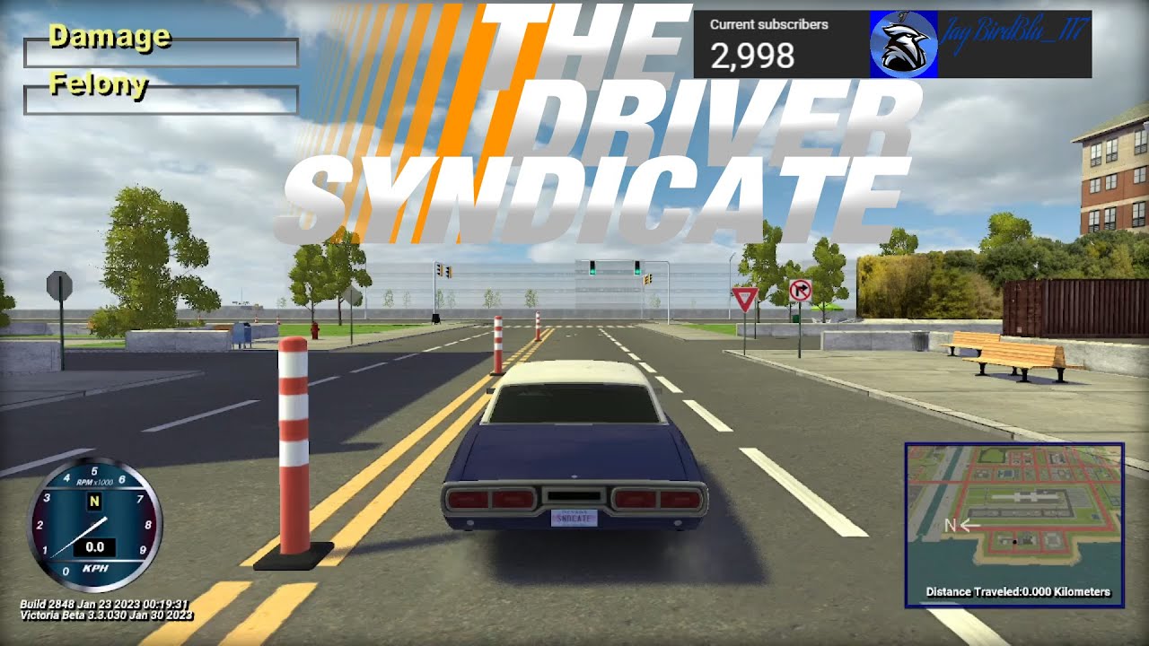 The DRIVER Syndicate [PC] || Road to 3,000 Subscribers!!! ||