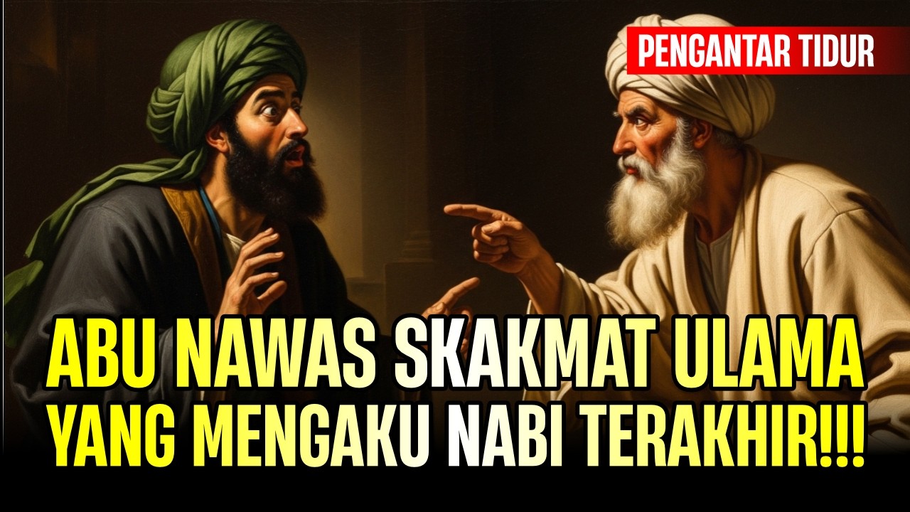 DEBAT PANAS!!! AKAL JENIUS ABU NAWAS SKAKMAT ULAMA YANG MENGAKU NABI TERAKHIR