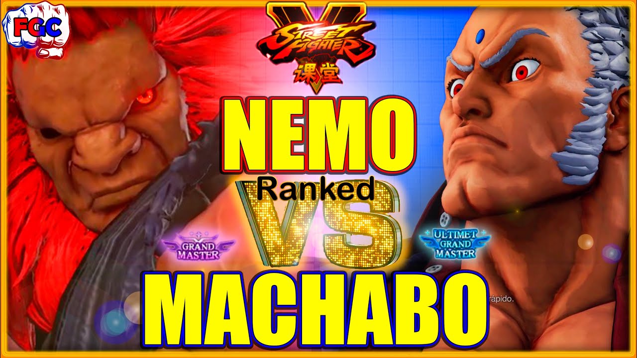 【SFV】MACHABO(Akuma) VS NEMO(Urien)【スト5】まちゃぼ(豪鬼) 対 ネモ(ユリアン) 🔥FGC🔥