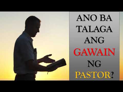 Video: Ano ang ginagawa ng isang community pastor?