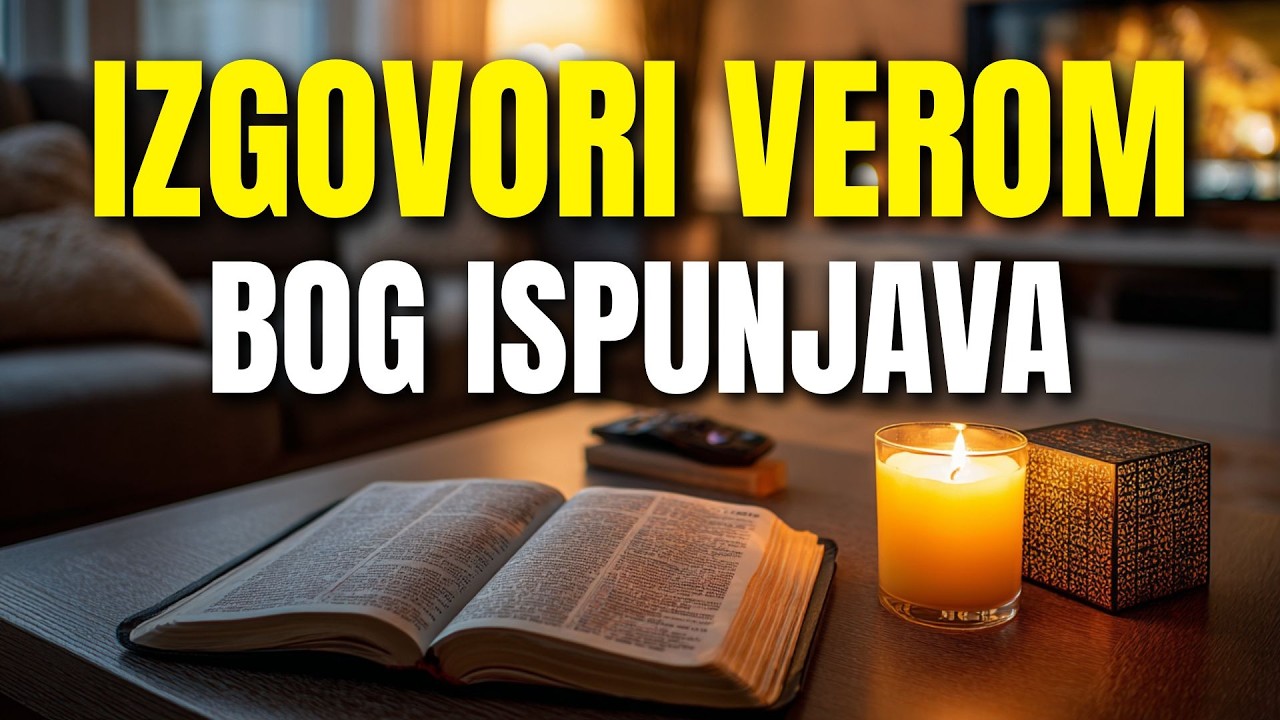 Kad ti izgovoriš, Bog ispunjava | Jutarnja molitva sa Božjim obećanjima