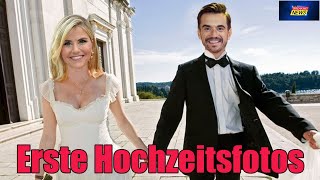 Beatrice Egli und Florian Silbereisen machen Hochzeitsfotos