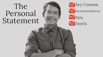 Personal Statement - MATCH 2022