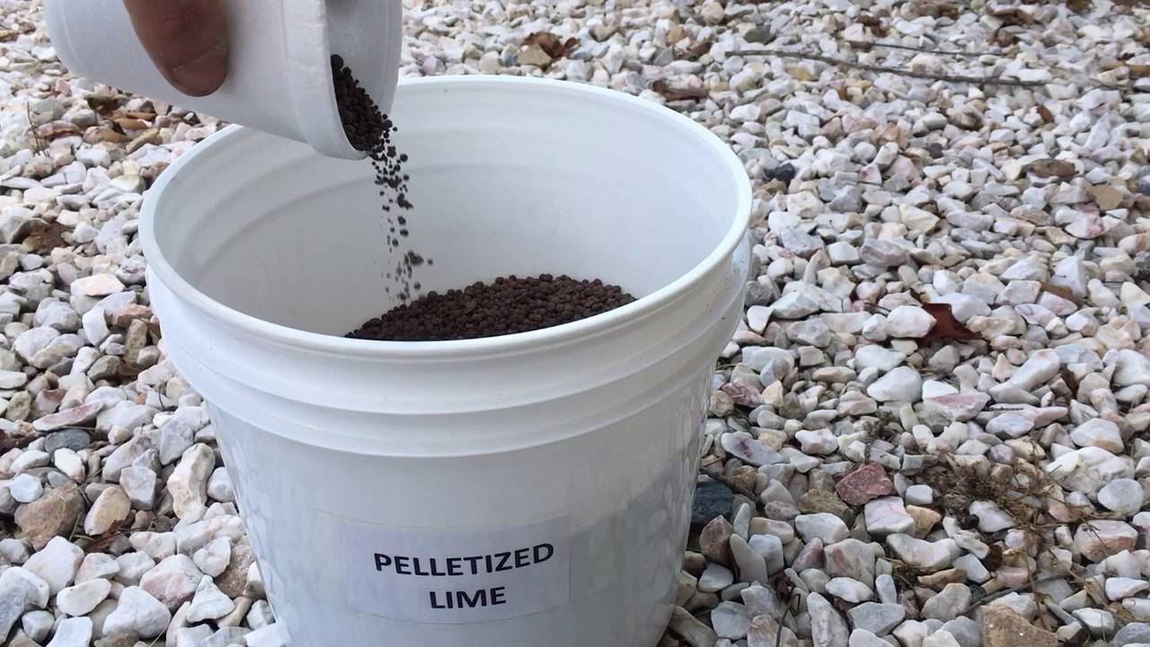 50 lb bag of pelletized lime