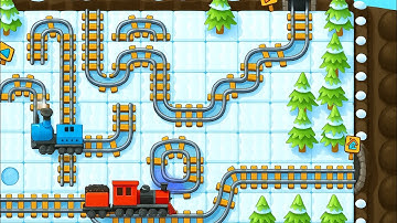 🚂 Train Tiles Express Puzzle (Tundra Level) | Android Gameplay Ep.389