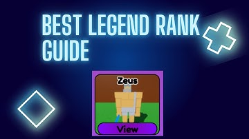 Best guide for Legend rank(every second add 1 skill point)